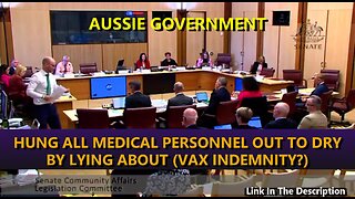 Australia: Doctors Bullied, Struck Off And Lied To About (Vax Indemnity?)