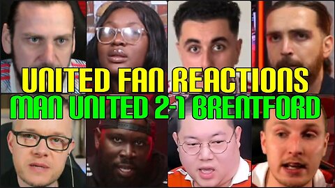 UNITED FANS REACTION TO MAN UNITED 2-1 BRENTFORD | FANS CHANNEL