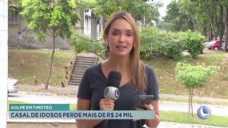 Golpe em Timóteo: casal de idosos perde mais de r$ 24 mil