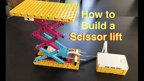 Building a Functional Scissor Lift with LEGO Spike Prime