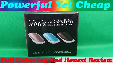 Rechargeable Hand Warmer Unbox & Review - Portable Electric USB Hand Heater With Power Bank