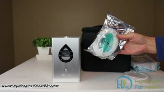 Portable Hydrogen inhaler that makes hydrogen water