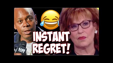 Joy Behar Gets DESTROYED for the DUMBEST Take Ever About Dave Chappelle!