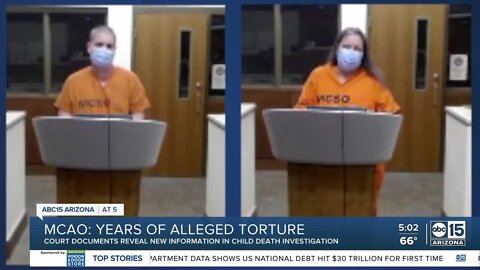 Years of alleged torture reported by MCAO