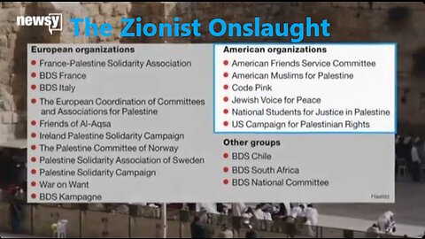 The Zionist Onslaught