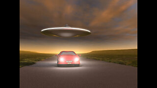 UFO FOLLOWED ME!