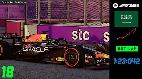 F1 2023 |Oracle Red Bull Racing |Jeddah| Hot Lap #18