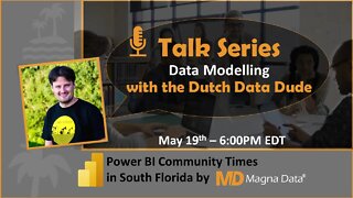 Power BI Talks - Episode 01 - Data Modelling