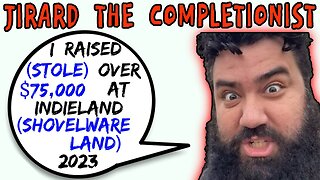 Jirard The Completionist Leaked Video Of IndieLand 2023 Charity Donation Total - 5lotham