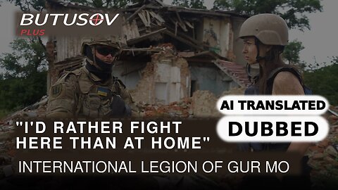 "Who Am I to Stay Home When Ukraine is Defending all of Europe?" | AI TRANSLATED & DUBBED