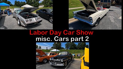 2023 Labor Day Racing Hall of Fame Car Show in Dawsonville GA Mercury and Pontiacs