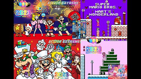 Happy New Years of 2023! Happy New Years of 2023! [SMB2: Wart's Winter Wonderland Rom Hack]