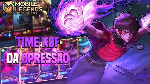 ESSE SQUAD KOF É OPRESSOR DEMAIS • OS CARA RENDERAM FT. Reapergus, Insana, barba, Gusttack | MLBB