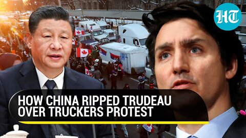'And, you lecture us on Hong Kong?': Beijing tears into Trudeau for cracking down on truck protests