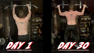 Chubby Guy Does Pull-Ups For 60 Days Straight! Part 1 (Results!)