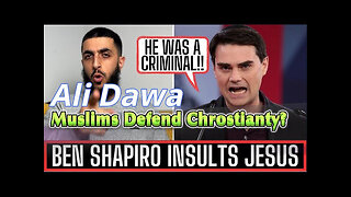 Ali Dawah defends Christianity while Ben Shapiro Insults Christianity? | Malay Subs |