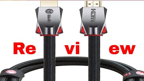 4K HDR HDMI Cable 6 Feet, HDMI 2.0 18Gbps, Supports 4K 120Hz, 4K 60Hz Speed Ultra HD Cord