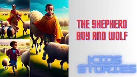 Kids Stories : The Shepherd boy and Wolf | Liars are not believed even when they speak the truth |