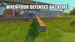 Scrap Mechanic When your traps backfire.