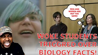 WOKE Students MELTDOWN Over A Biologist Stating Facts That Men And Women Are Different