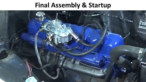 Cylinder Head Install & Startup - 1965 Mustang Straight 6 200ci Autolite 1100 Carburetor