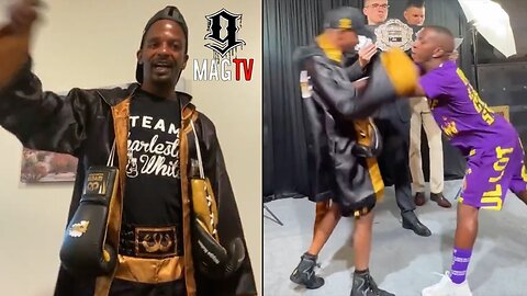 Charleston White Explains Why He Sprayed Leon Miles Jr. During Boxing Weigh In! 🥊