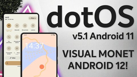 dotOS ROM v5.1 | Android 11 | VISUAL MONET DO ANDROID 12 E MÁXIMA PERFORMANCE!