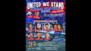 Trump Flotilla 2024 July 2, 2023 9am to 3pm - Keewaydin Florida LIVE!