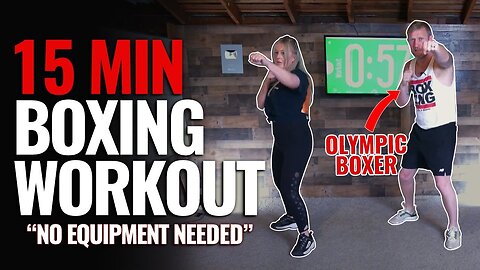 15 Minute - Boxing Workout at Home (SHADOW BOXING WORKOUT)