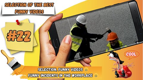 Selection, funny videos 😁 Funny incidents in the workplace 😁 #22