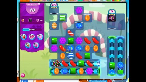 Candy Crush Level 3662 Talkthrough, 25 Moves 0 Boosters