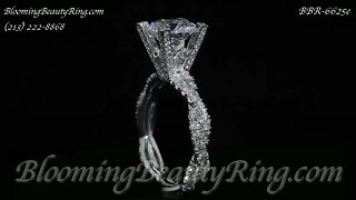 Engagement Ring BBR-662e-1 By Blooming Beauty Ring Company