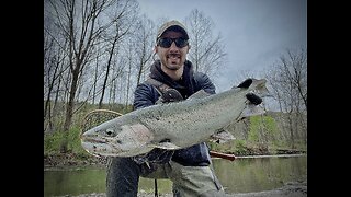 Upstate New York steelhead fishing