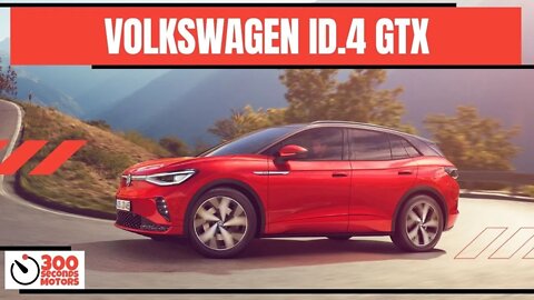The new VOLKSWAGEN ID4 GTX Intelligent performance for sustainable driving fun