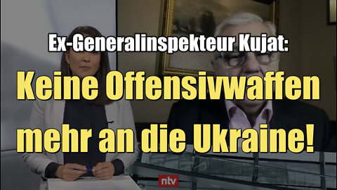 Ex-Generalinspekteur Kujat: Keine Offensivwaffen mehr an die Ukraine! (ntv I 12.10.2022)