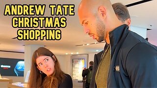 Andrew Tate Goes Christmas Shopping