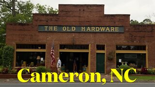 Cameron, NC, Town Center Walk & Talk - A Quest To Visit Every Town Center In NC