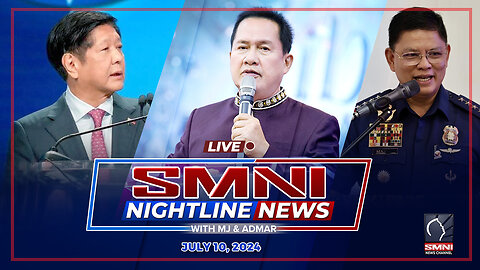 LIVE: SMNI Nightline News with MJ Mondejar & Admar Vilando| July 10, 2024 - Wednesday