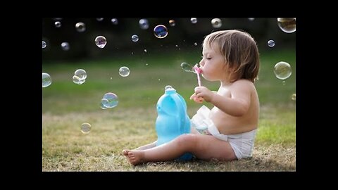 Cute Babies Blowing Bubbles Compilation