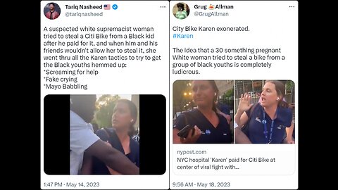 tyt Rashad Richey Weaponizes His BLACK Tears To Attack Citi Bike Karen Lawyer As Black Teen Raises 100K