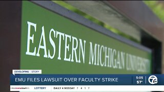 EMU files lawsuit over faculty strike