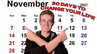 November Challenge | Change Your Life