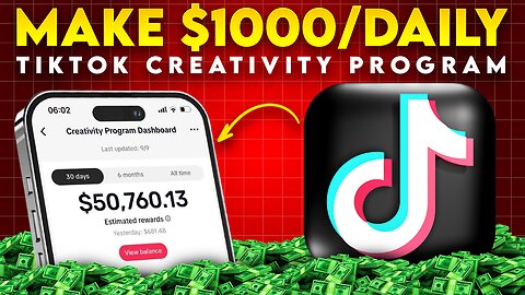 Full $1000 per Day TikTok Creativity Program | TikTok Creativity Program