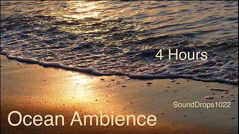 4 Hours of Coastal Bliss: Ocean Ambience