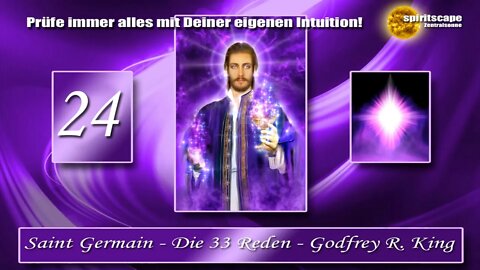 Saint Germain - Die 33 Reden - Rede 24