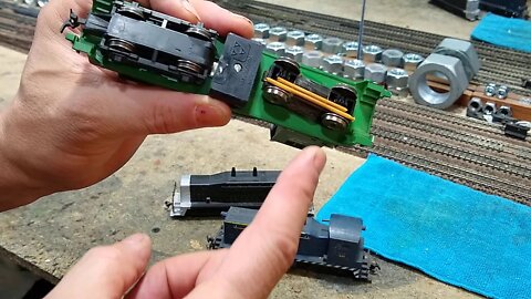 Varney Yard Switcher Athearn SW1500 AHM SW1 rebuild part 1