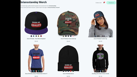 I Built A NEW Merch Store w DOR Hats & More! All Styles, Camo, Dad Hats, Trucker, Beanies, etc.