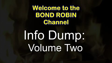 Info Dump: Volume Two