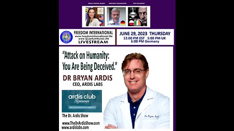 #234 Dr. Bryan Ardis - Attack on HumanityYou are Being Deceived