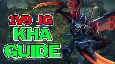 How To 1v9 Lethality Kha'Zix JG S12 Runes & Build! Jungle Live Commentary & Guide #leagueoflegends